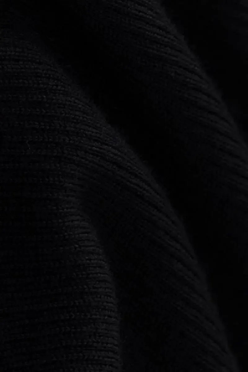 100 Merino Wool Seamless Mock Neck Sweater