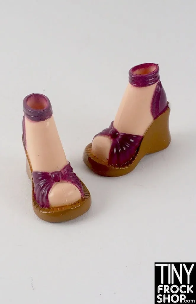 12" Fashion Doll  Platform Wedge Shoe