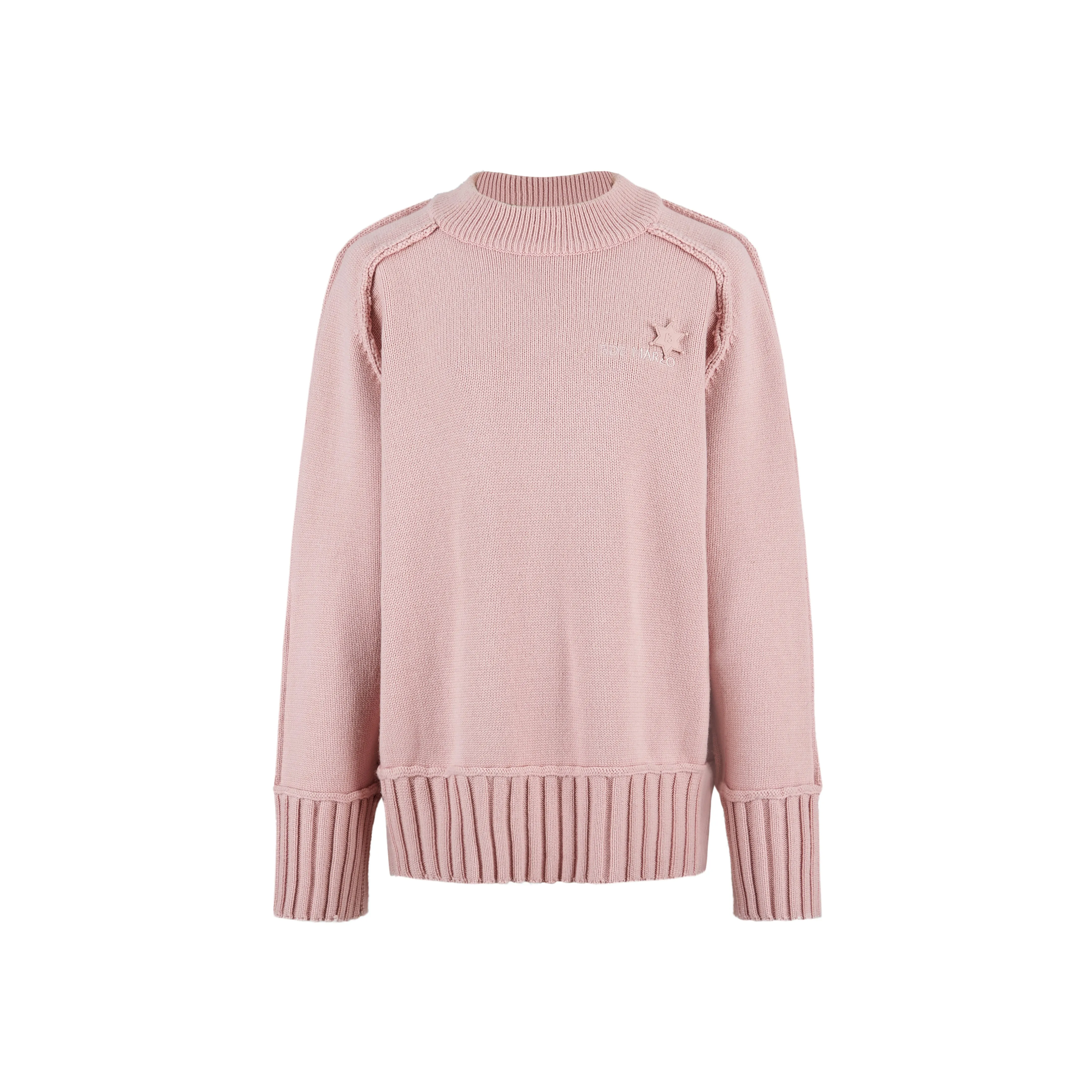 13DE MARZO Bear Embossment Sweater