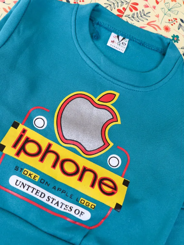 1.5Yr - 4Yrs Apple Sea Green Suit For Kids SG BS84