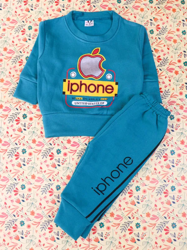 1.5Yr - 4Yrs Apple Sea Green Suit For Kids SG BS84