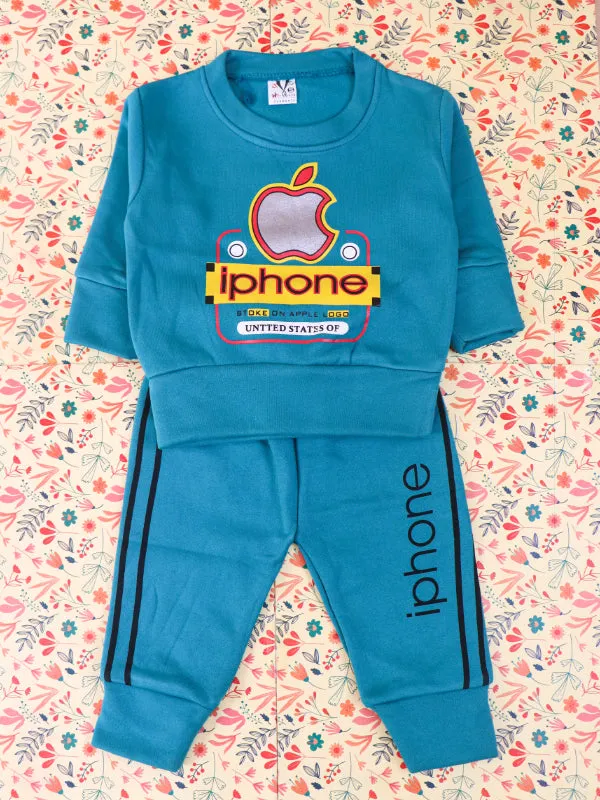1.5Yr - 4Yrs Apple Sea Green Suit For Kids SG BS84