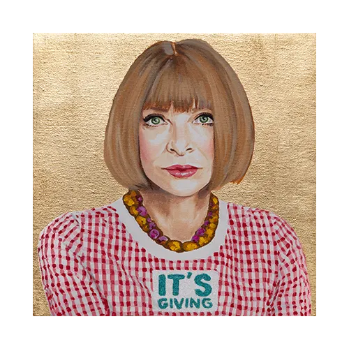 #17 Anna "It's Giving" on Gold Leaf