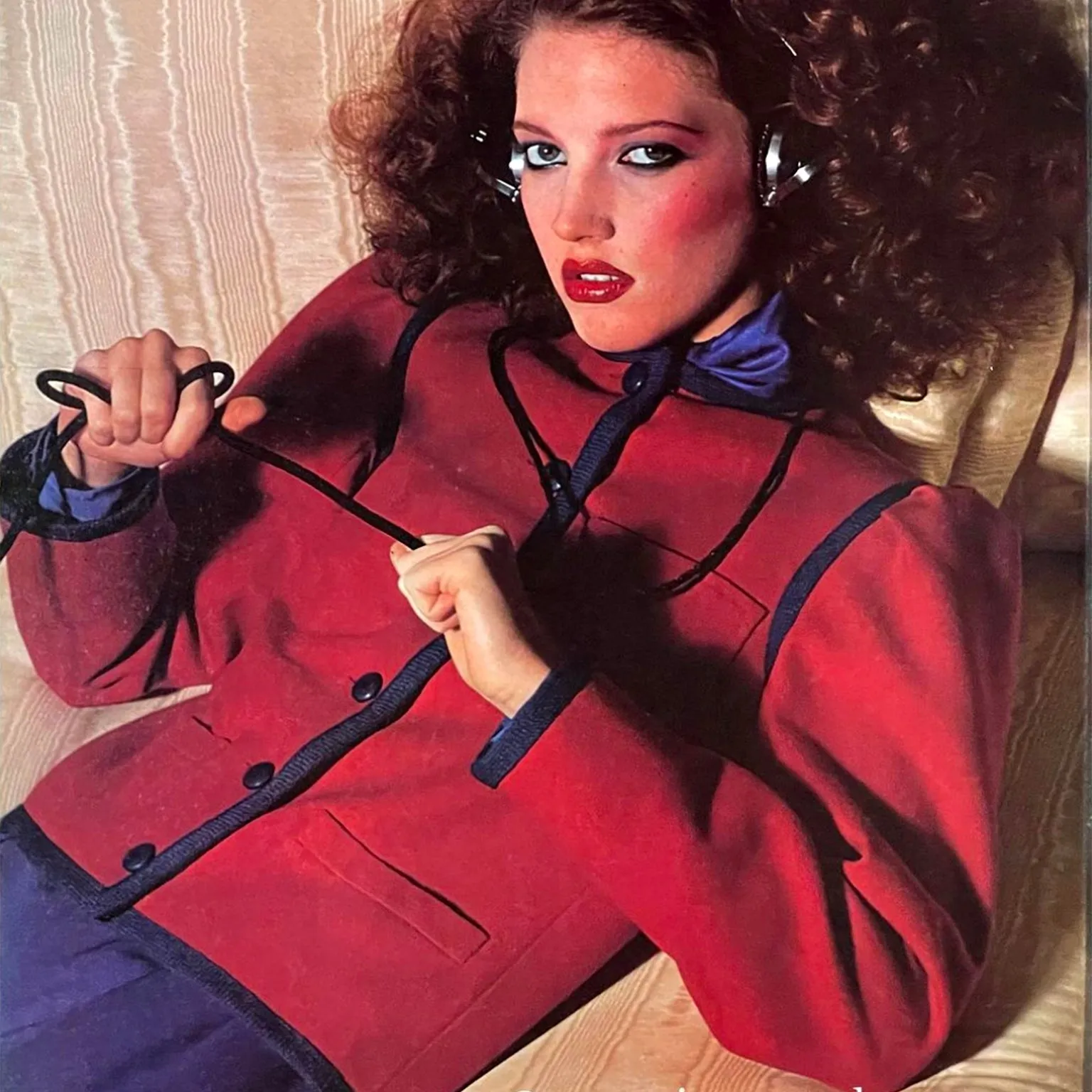 1970s Yves Saint Laurent Brown Wool Vintage Russian Inspired Jacket