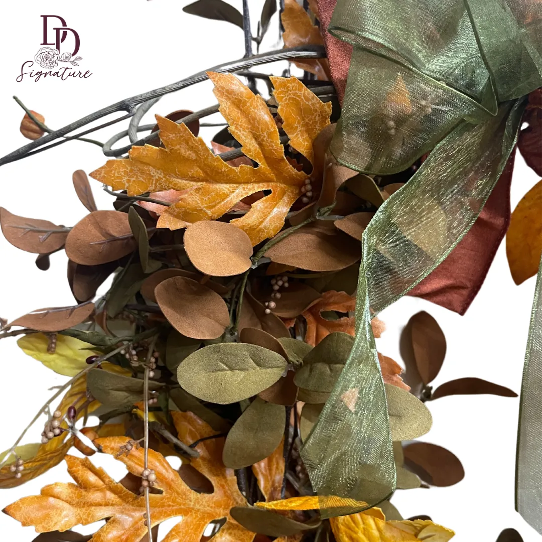 23” "Whispers of Fall" Signature Fall Wreath