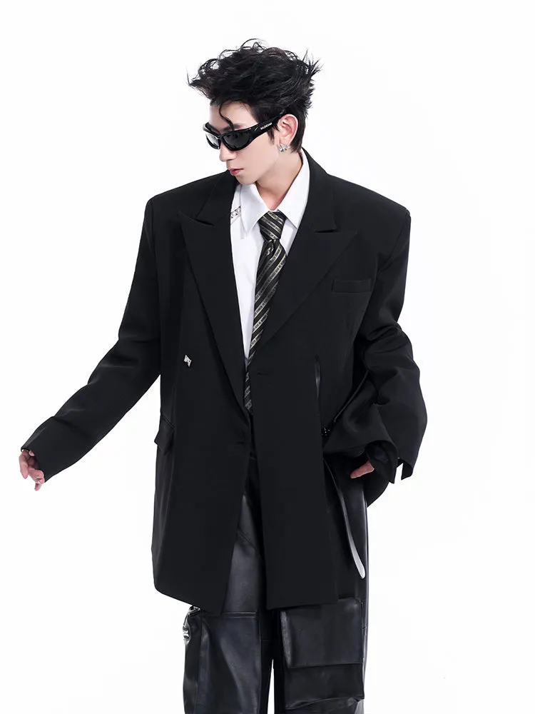 【24s Oct.】Men’s Split Hem Blazer