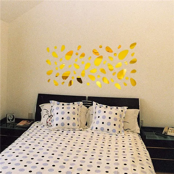 3D Mirror Wall Sticker