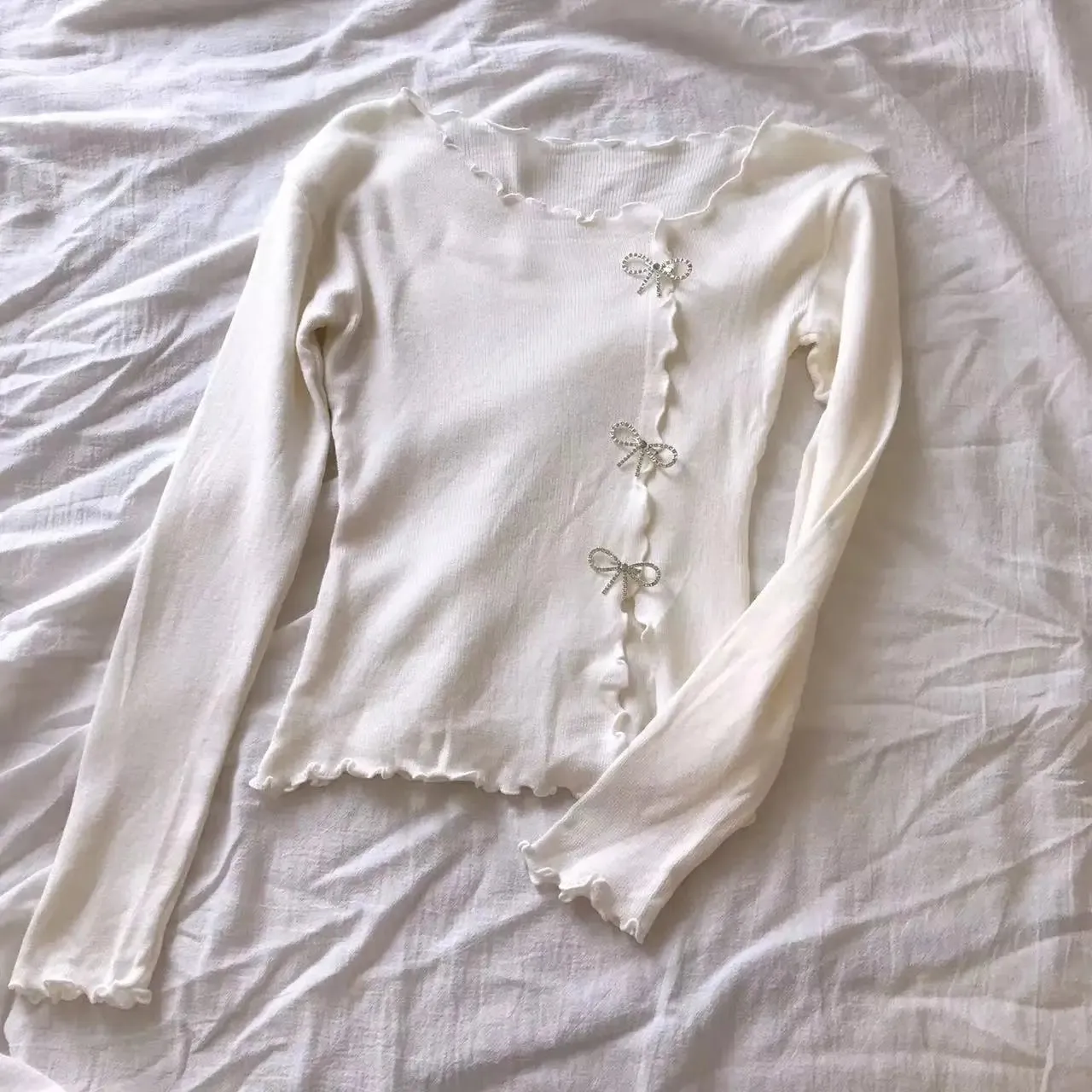 Adelina - Charming Bowknot Sweater for Women