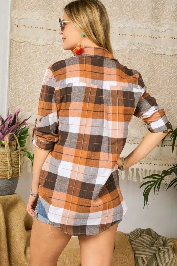 Adorable plaid flannel