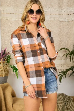 Adorable plaid flannel