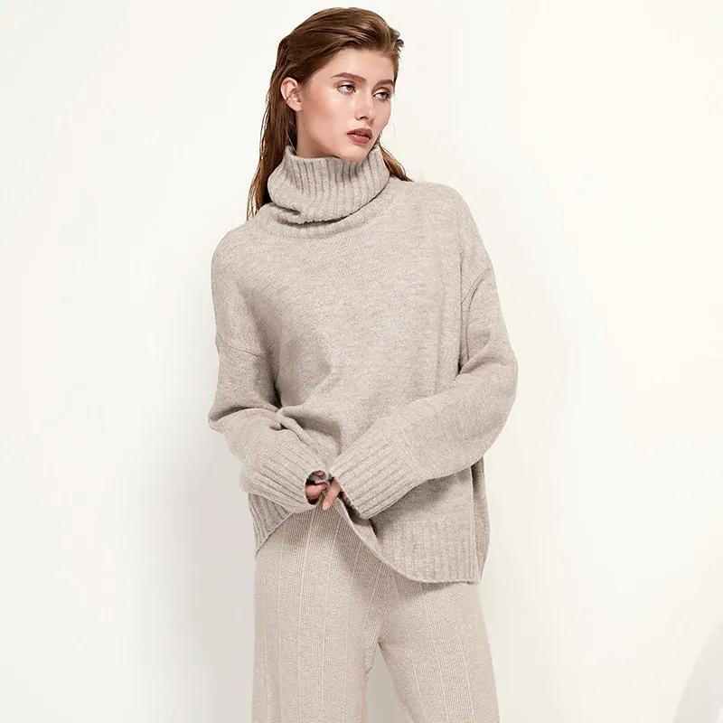 Aerie Casual Turtleneck Wool Sweaters - 22 Colors