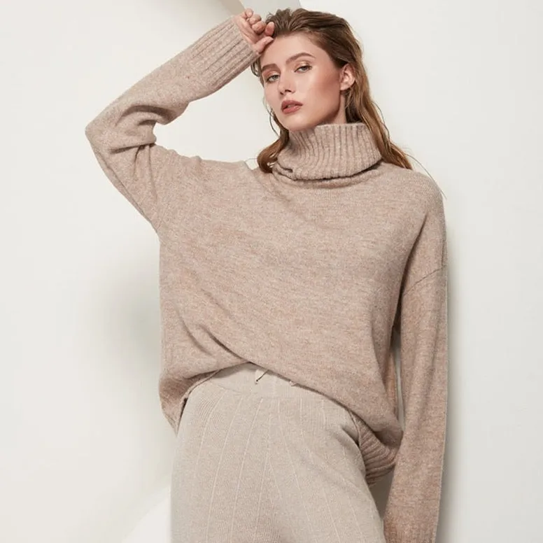 Aerie Casual Turtleneck Wool Sweaters - 22 Colors