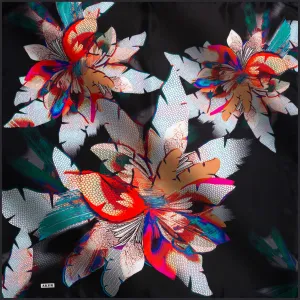 Aker Avanna Floral Turkish Silk Scarf No. 11