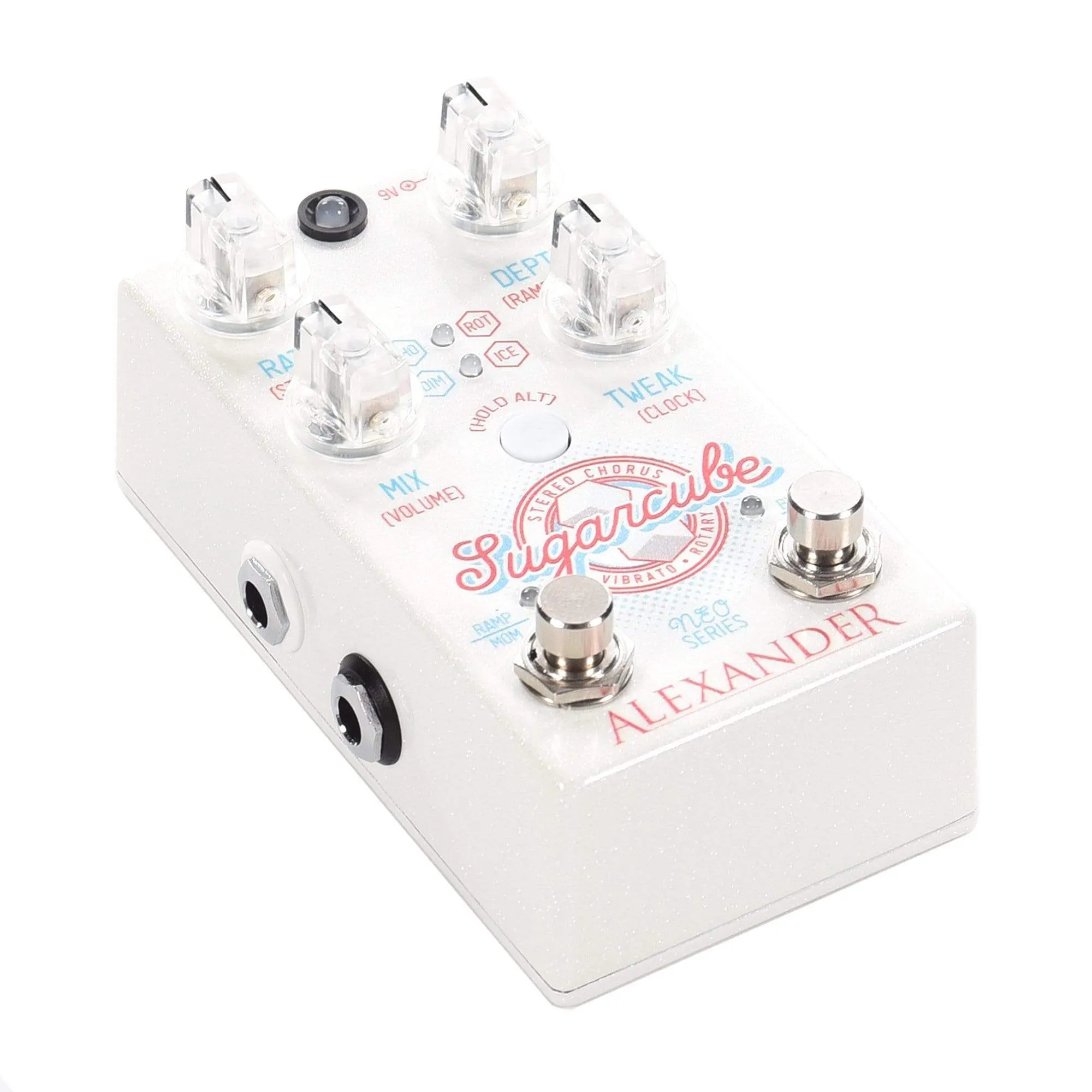 Alexander Sugarcube Stereo Chorus, Vibrato, Rotary Pedal