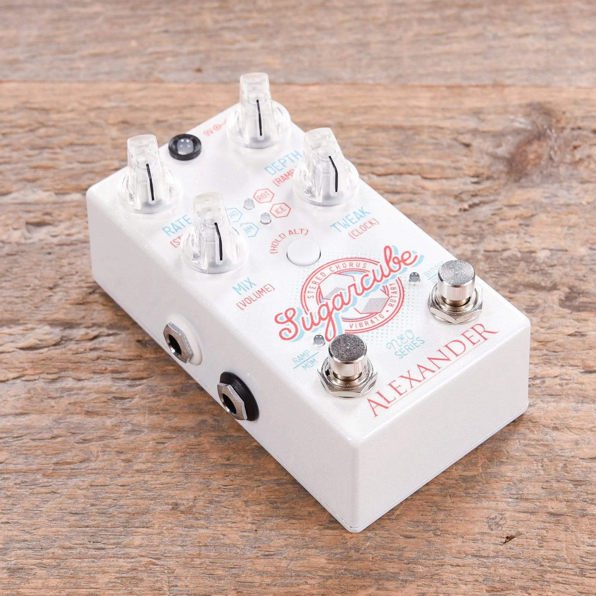 Alexander Sugarcube Stereo Chorus, Vibrato, Rotary Pedal