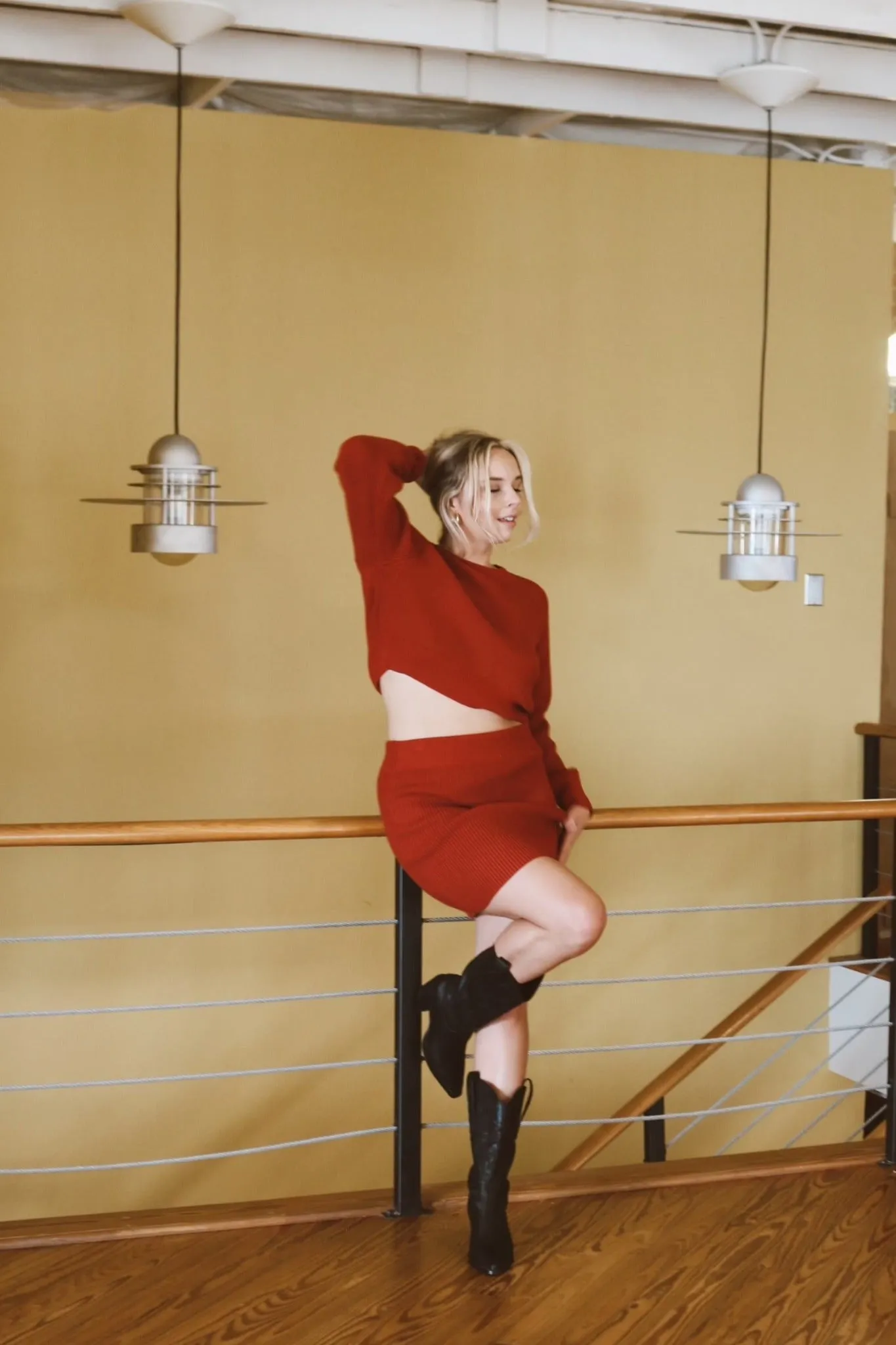 Ami Sweater | Rust