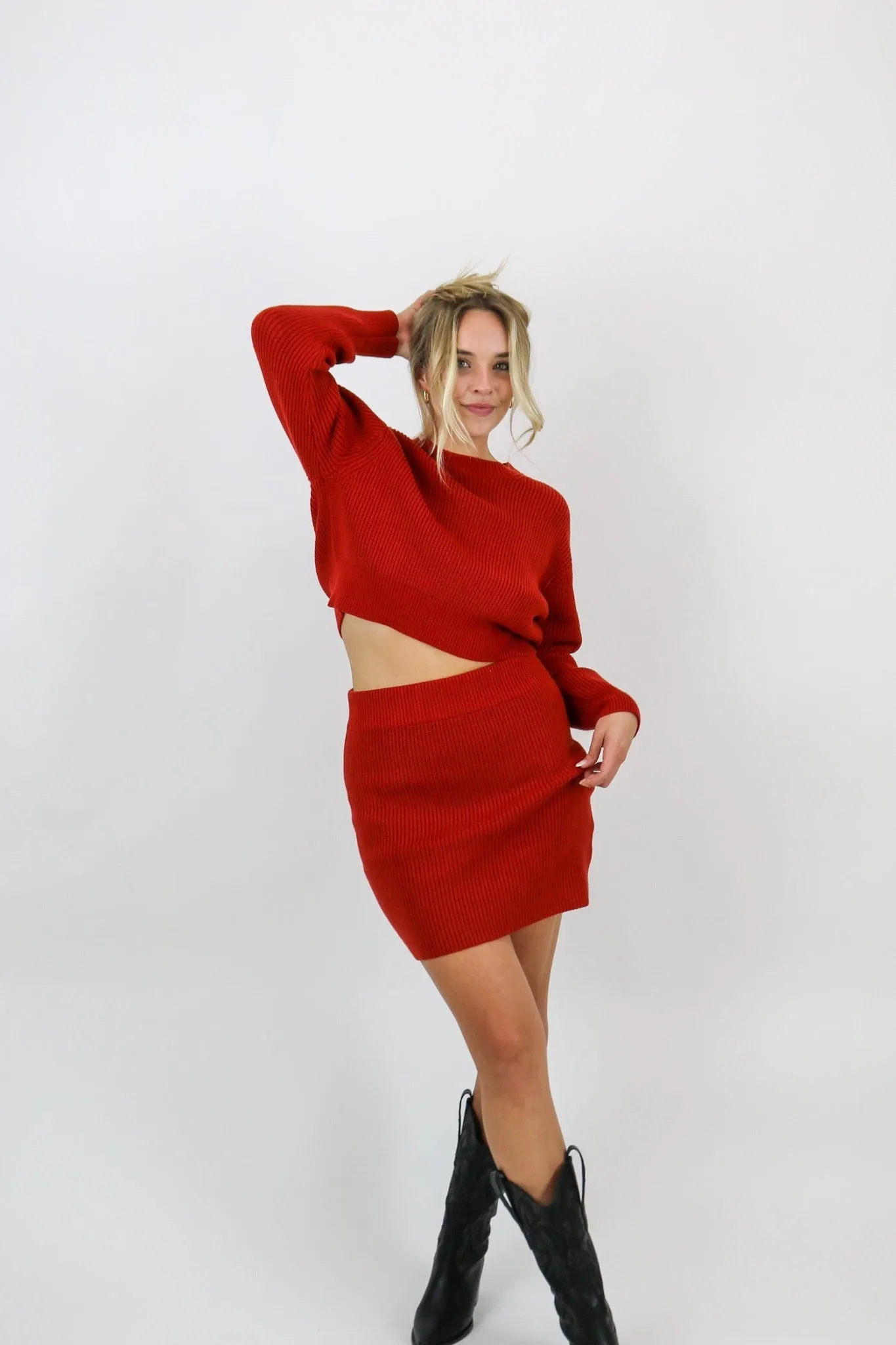 Ami Sweater | Rust