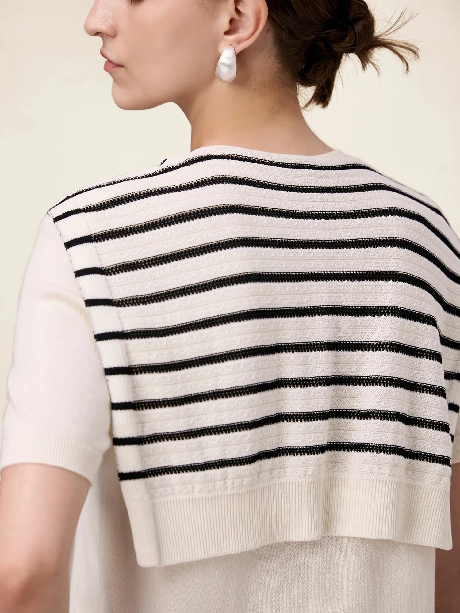 Amoretu 100% Lyocell Shawl Wraps Detachable False Collar