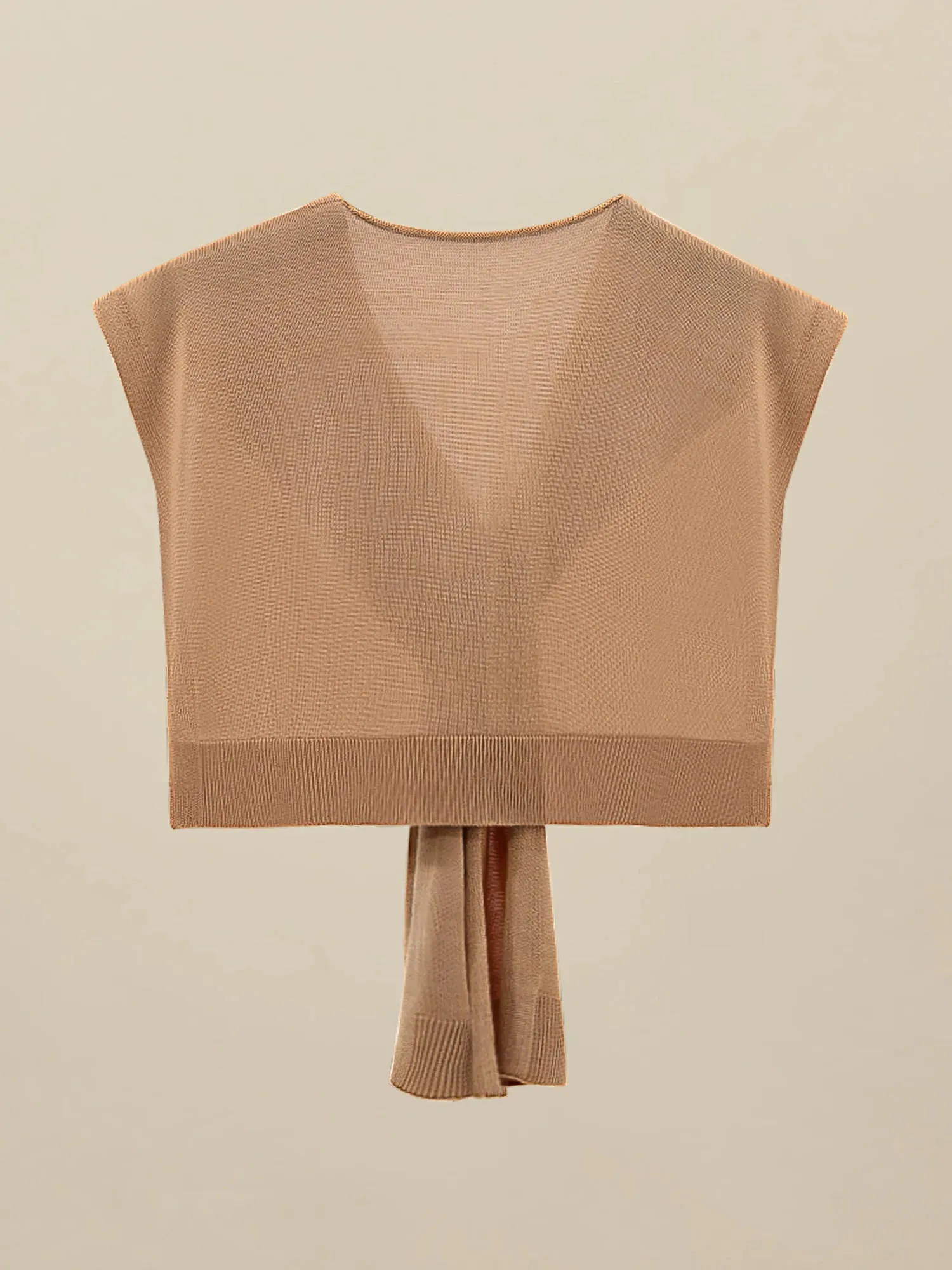 Amoretu Women's 100% Lyocell Knitted Knotted Shawl Wraps Detachable False Collar