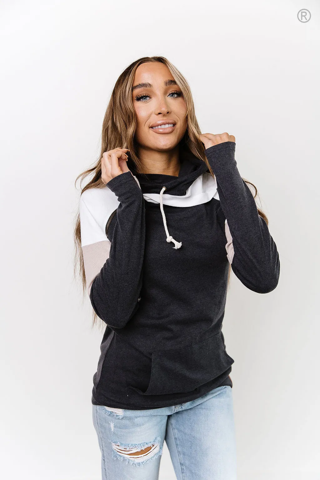 Ampersand Doublehood® Sweatshirt - Let's Face It