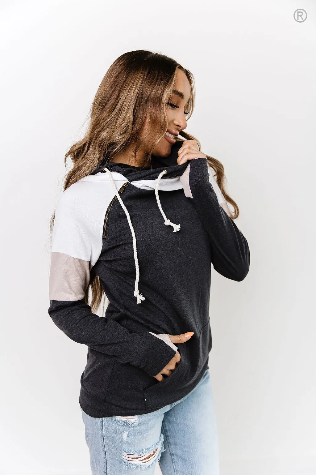 Ampersand Doublehood® Sweatshirt - Let's Face It