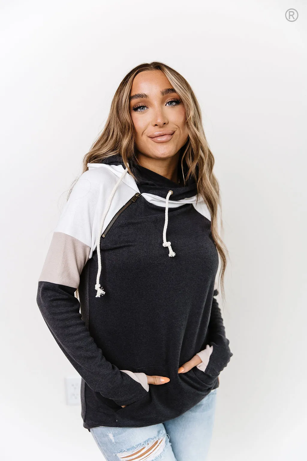 Ampersand Doublehood® Sweatshirt - Let's Face It