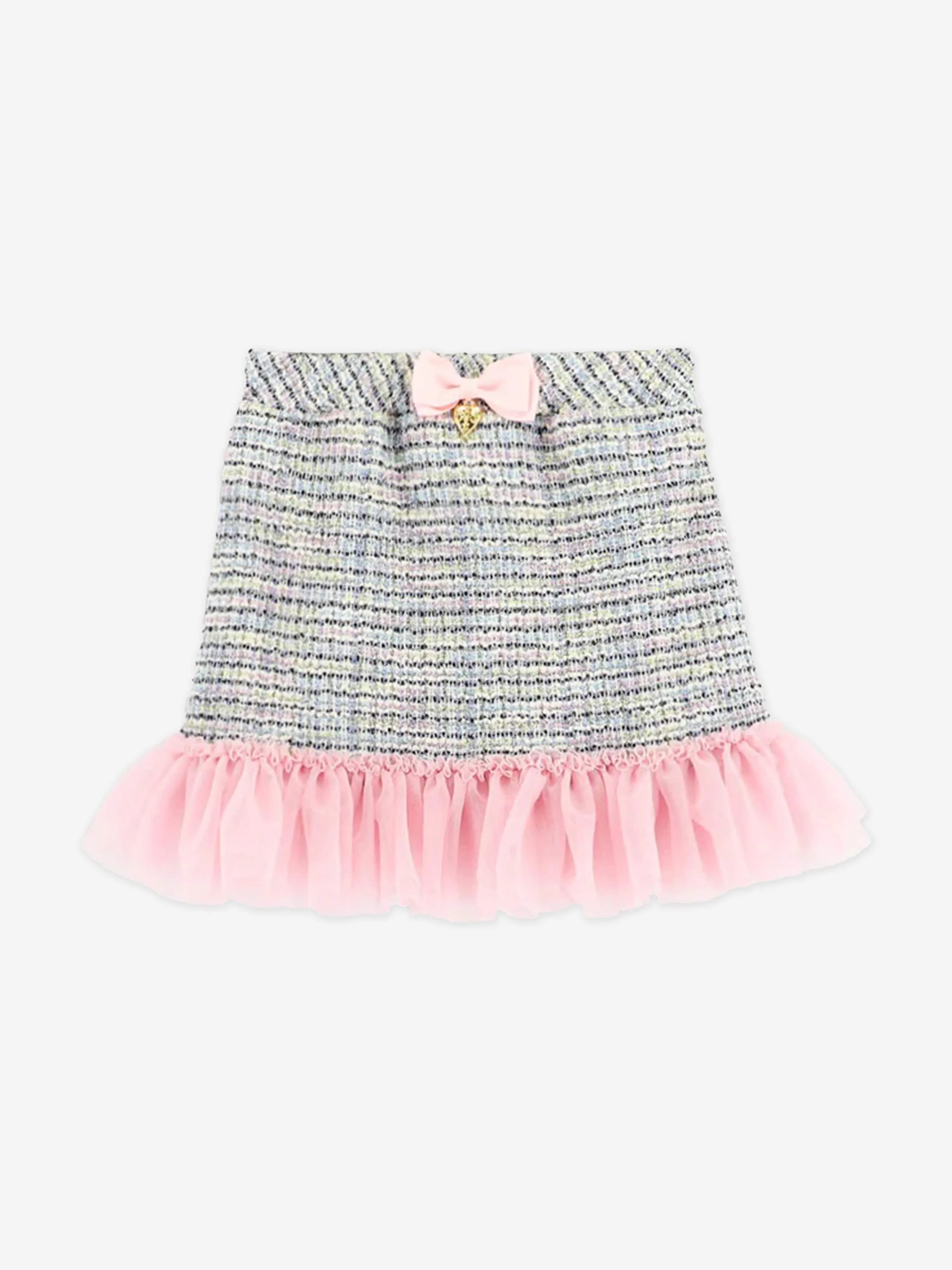 Angels Face Girls Marylou Jacket and Skirt Set in Blue
