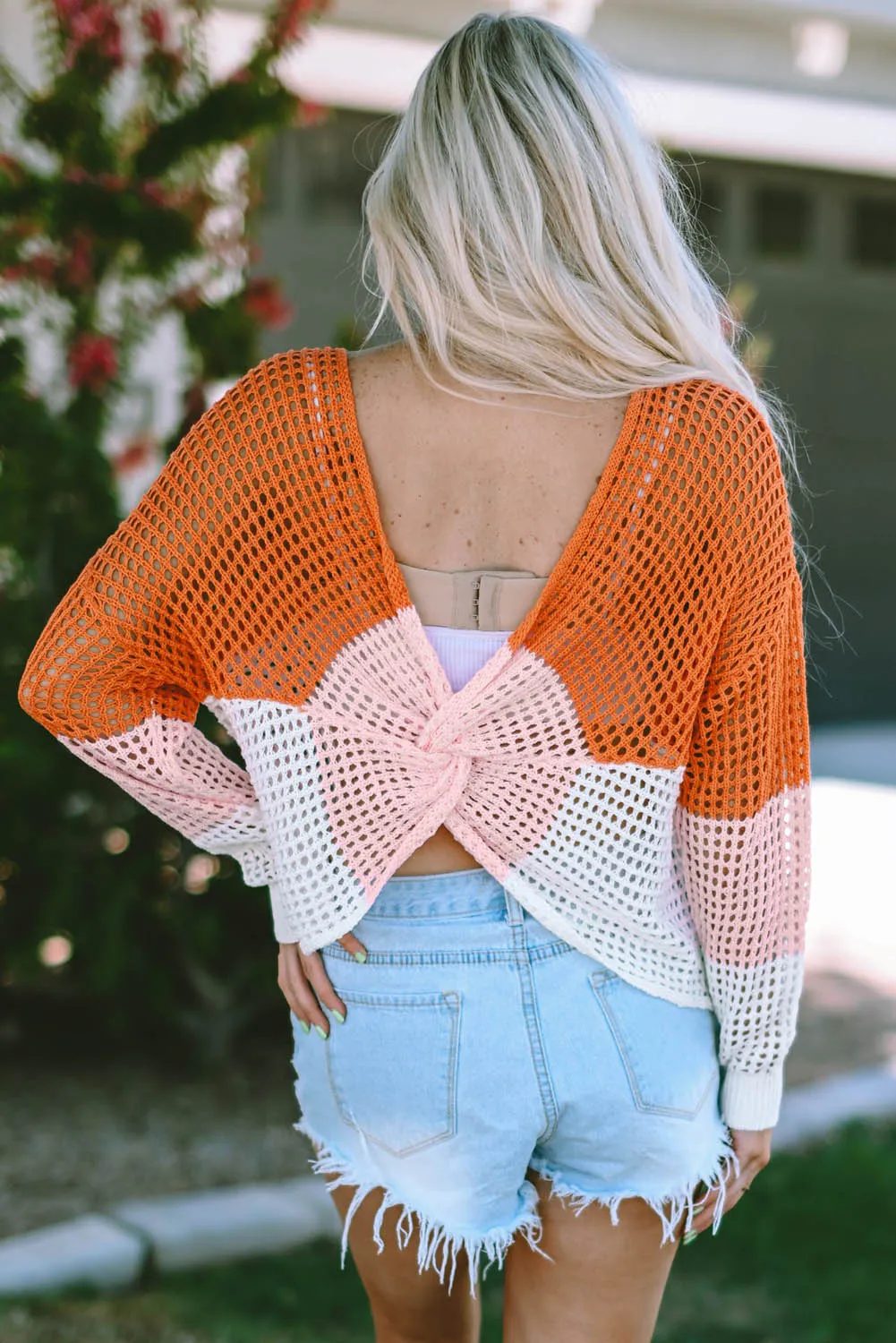 *APP EXCLUSIVE* Knit Vneck Dropped Shoulder Blouse