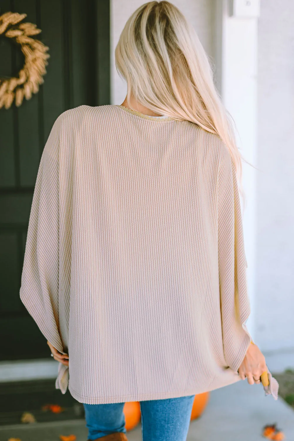 *APP EXCLUSIVE* Open Front Dolman Sleeve Cardigan