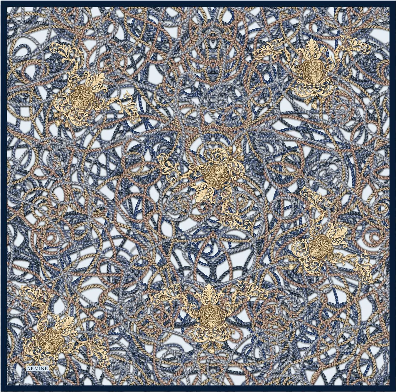 Armine Augusta Turkish Silk Scarf No. 35