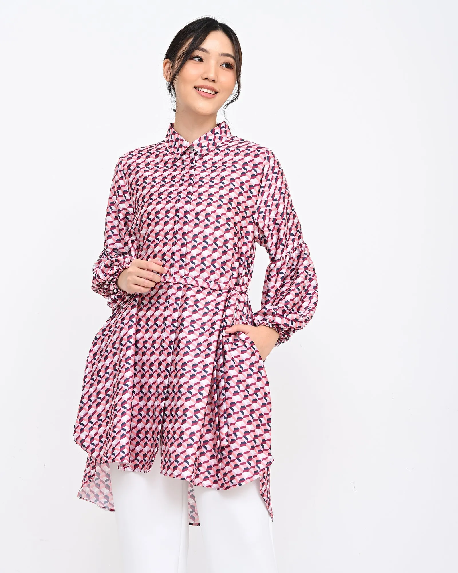 ARRA SATEEN TUNIC