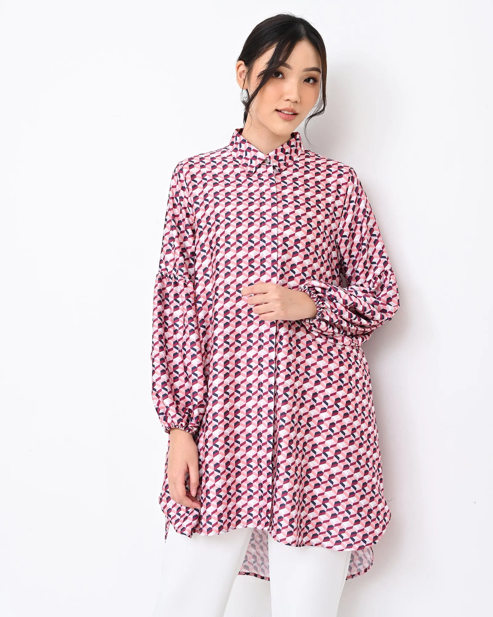 ARRA SATEEN TUNIC