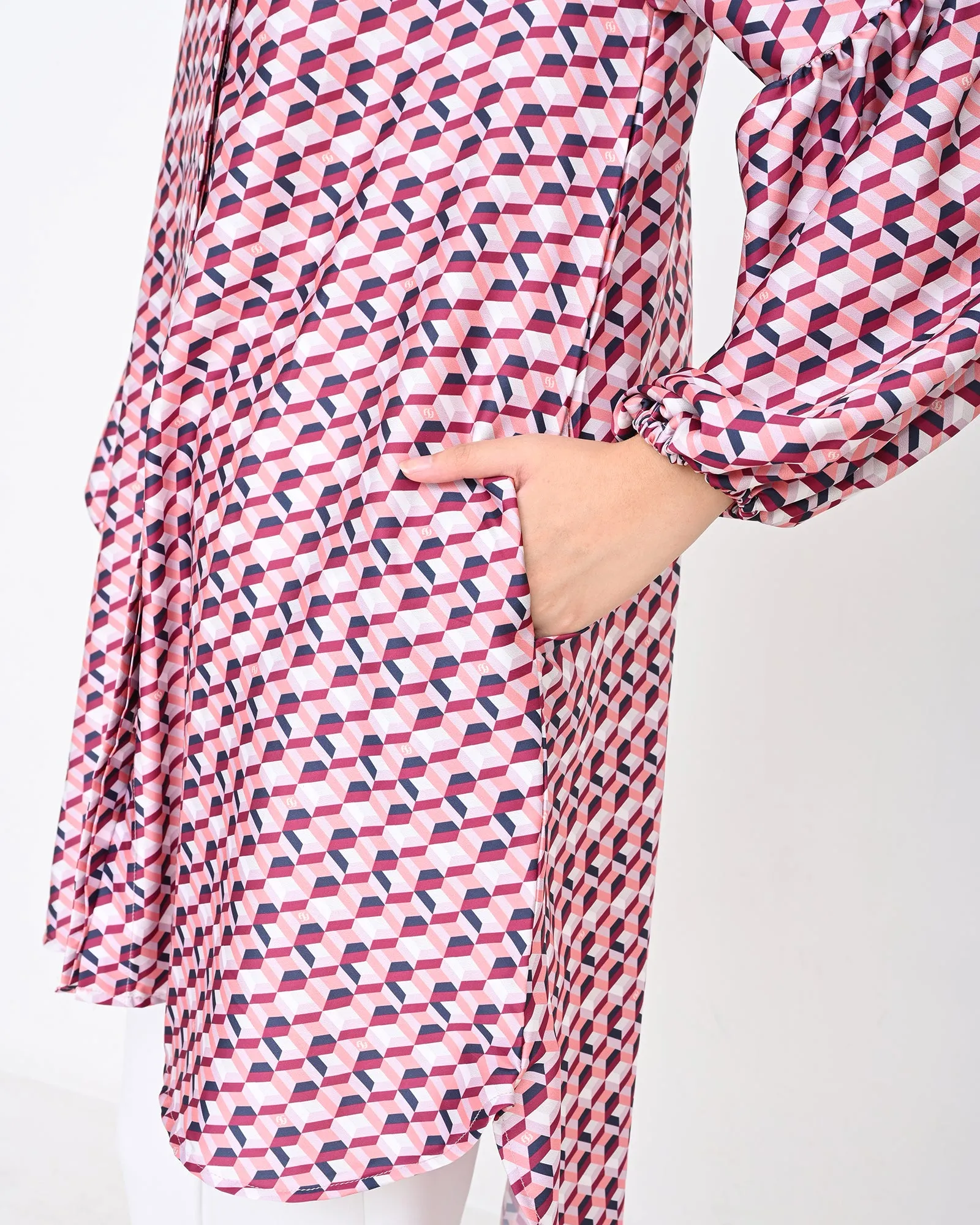 ARRA SATEEN TUNIC
