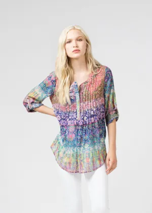 Artistry Pleated Henley