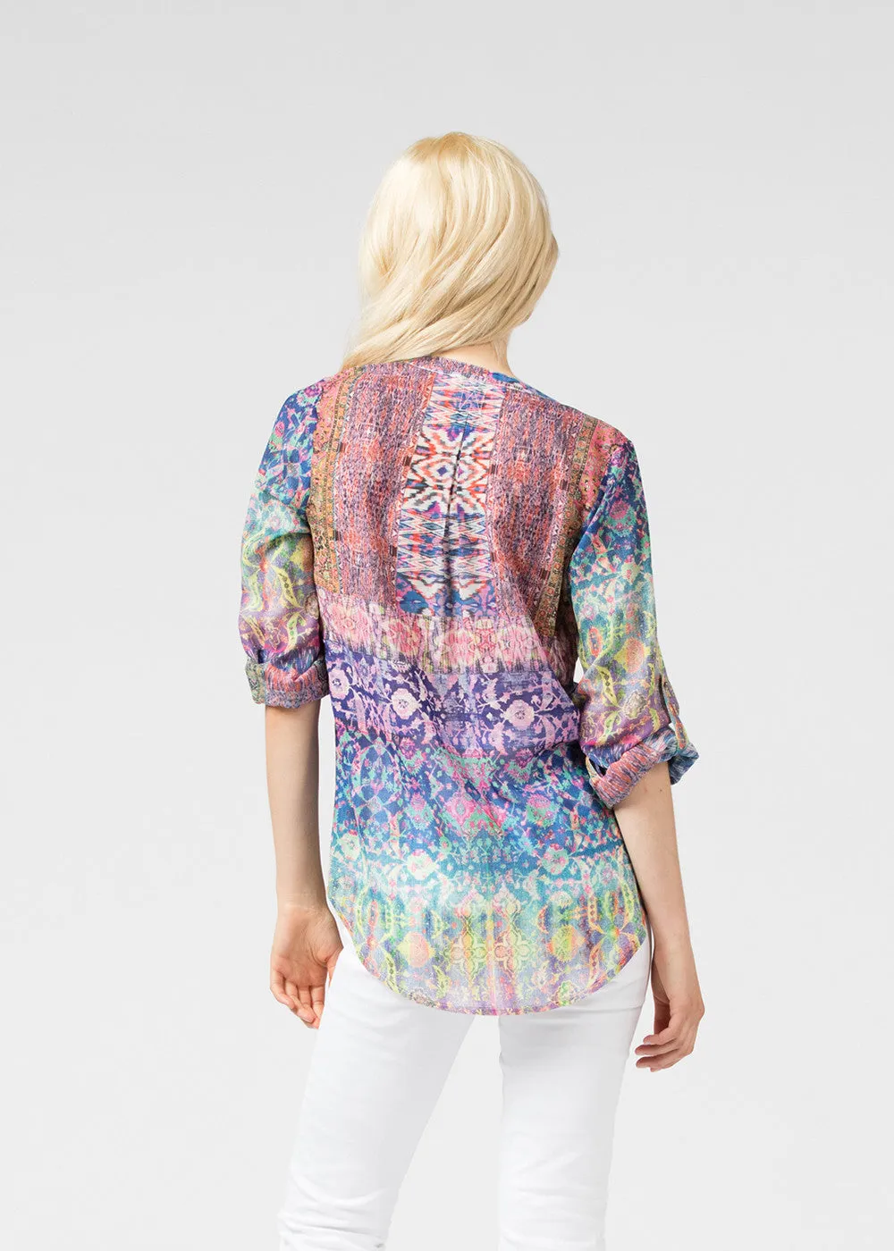 Artistry Pleated Henley