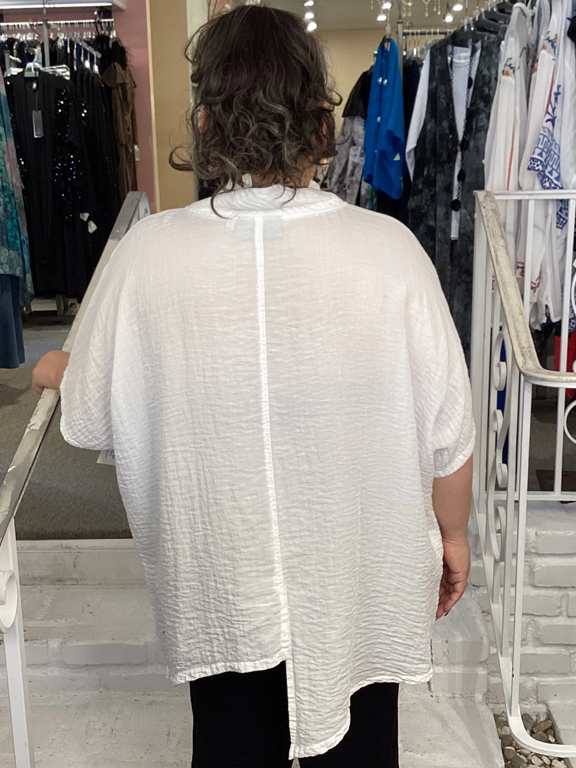ASYM TUNIC - CHALK