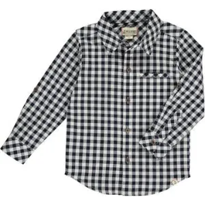 ATWOOD BLACK/WHITE PLAID SHIRT