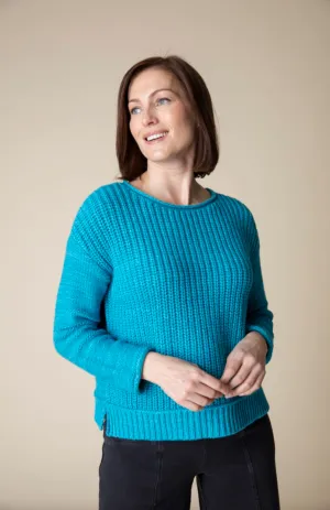 Autumn Easy Crew Neck Sweater, Capri