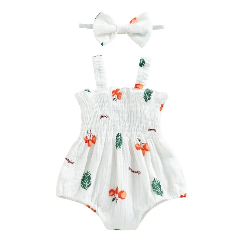 Baby Girl's Romper