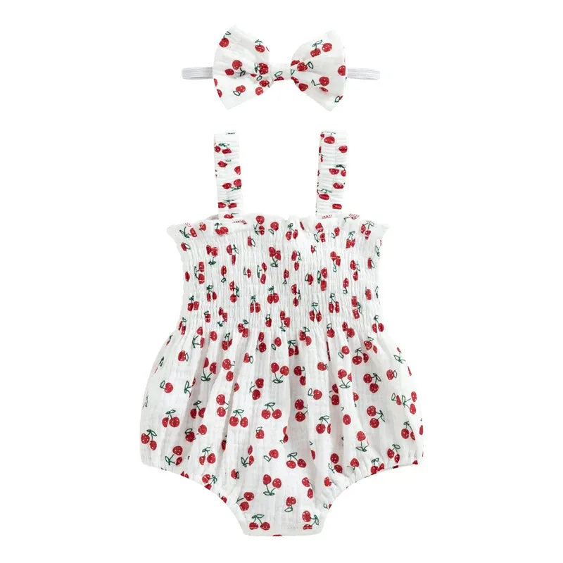 Baby Girl's Romper