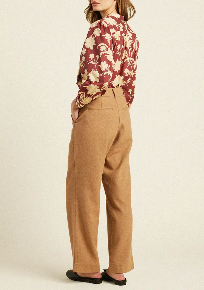 BAILEY BLOUSE - PORT SHADOW
