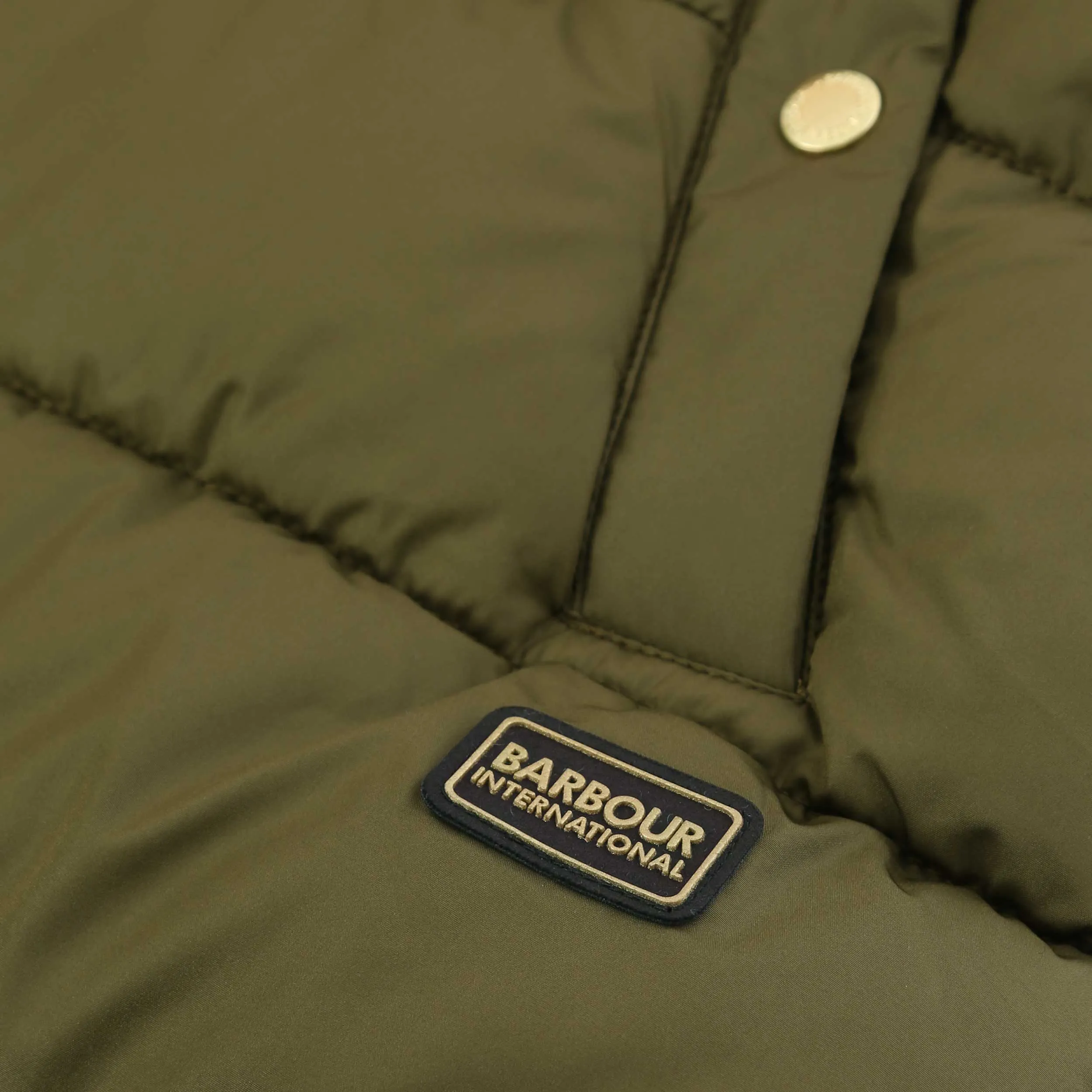 Barbour Greyson Ladies Quilted Gilet in Empire Green