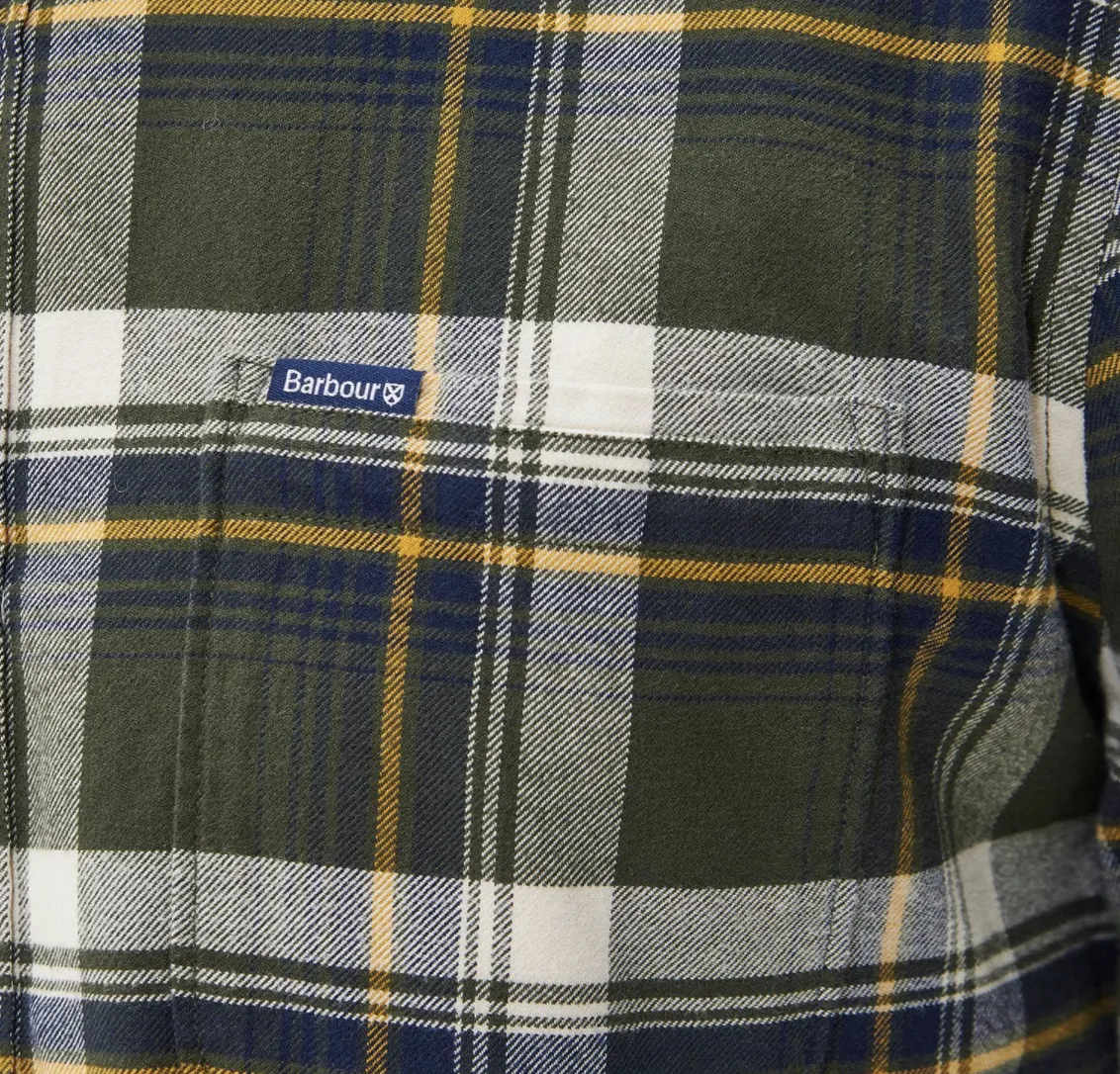 Barbour Shieldton Tailored Shirt Olive