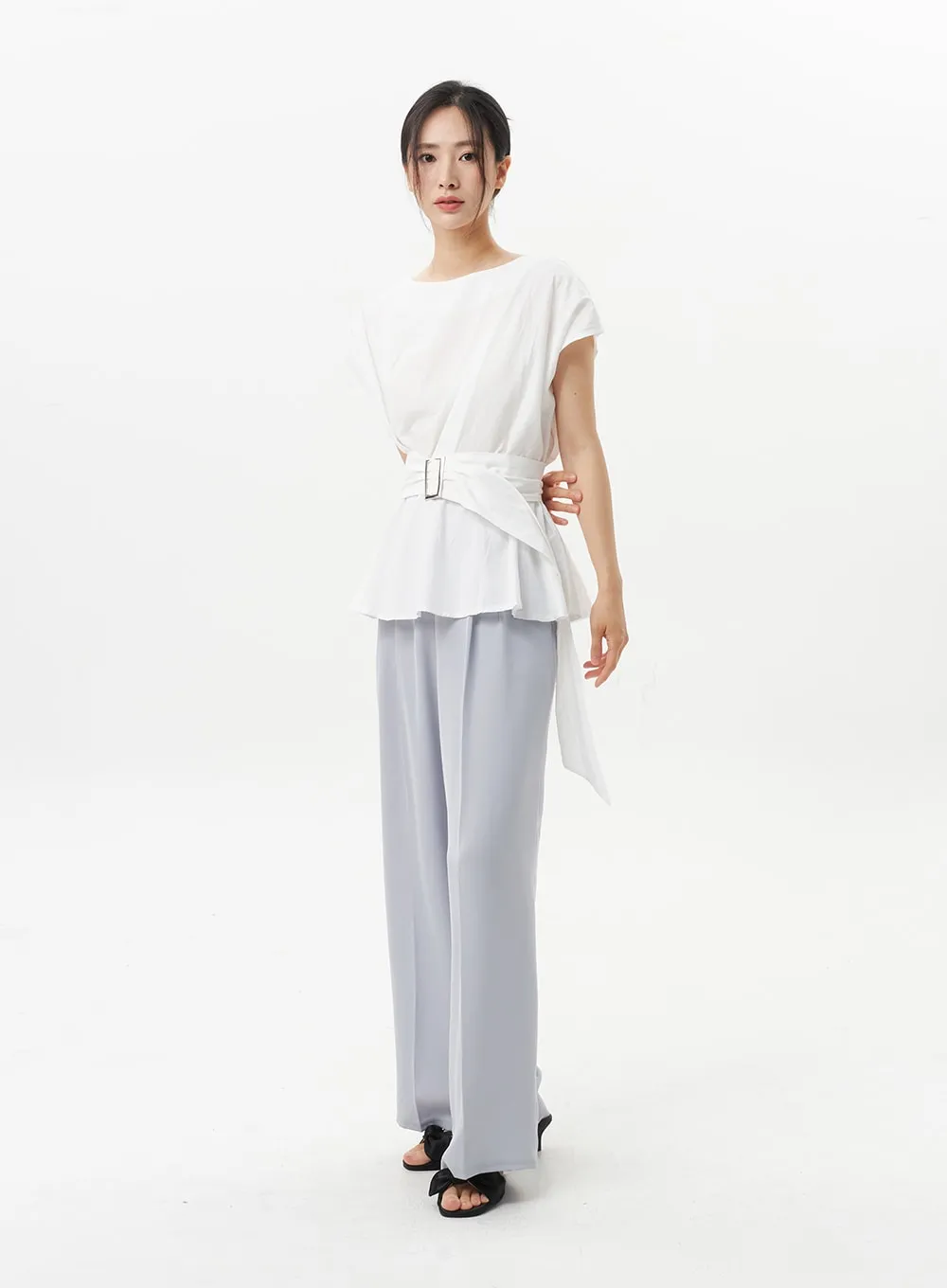 Basic Wide Tailored Pants OL313
