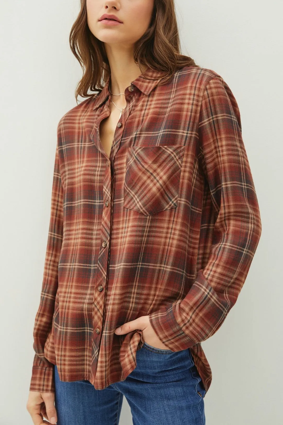 BC Classic Burgundy Flannel