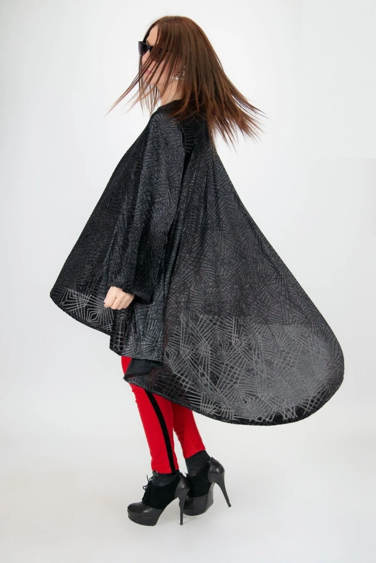 BELINDA Black Velvet Tunic ON SALE