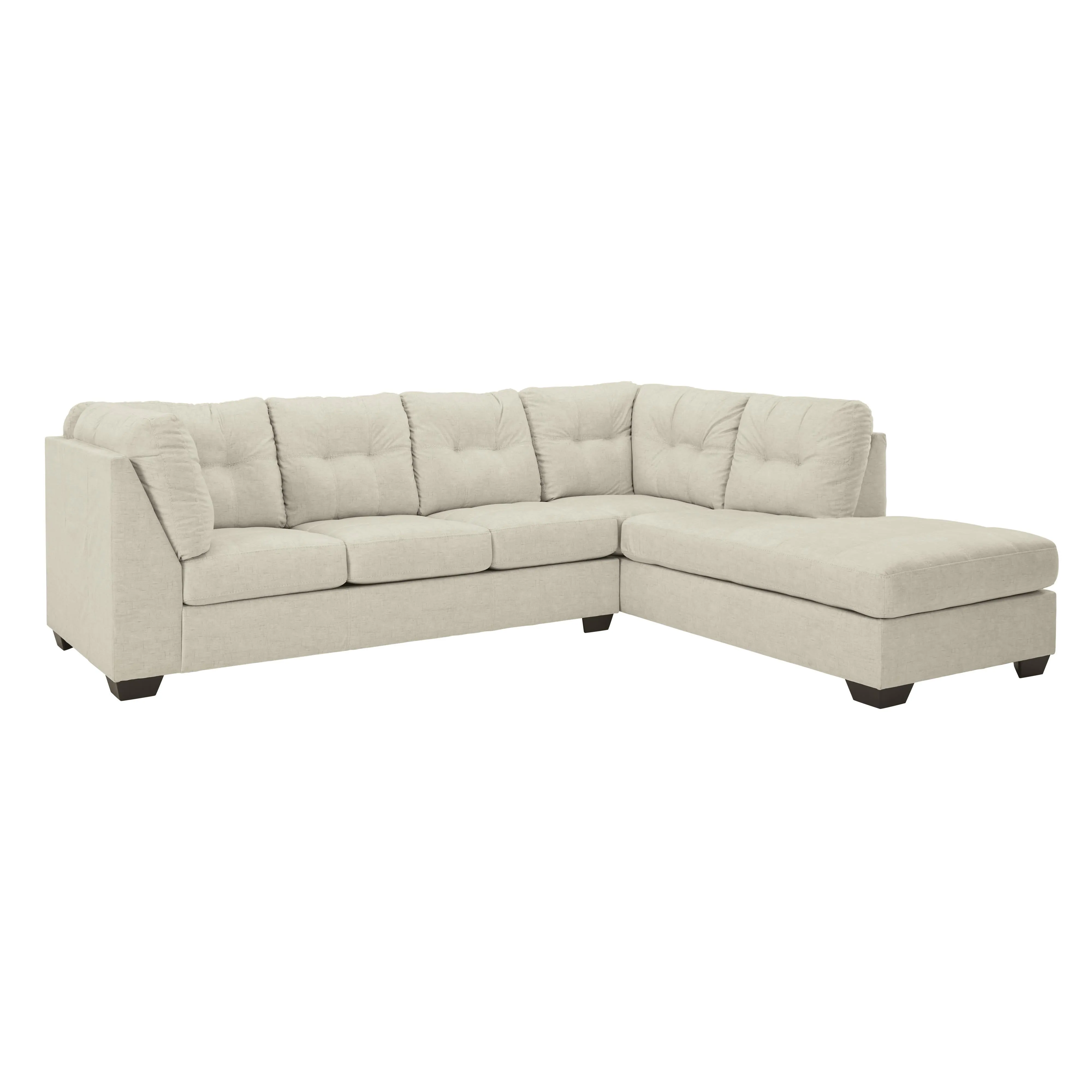Benchcraft Falkirk Fabric 2 pc Sectional 8080666/8080617