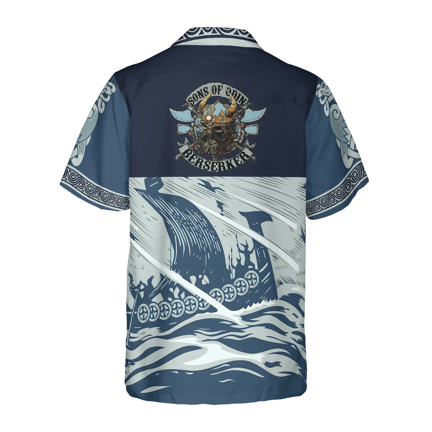Berserker Personalized Name Custom Hawaiian Shirt
