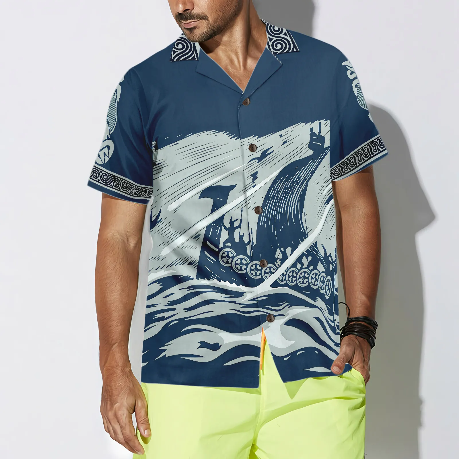 Berserker Personalized Name Custom Hawaiian Shirt