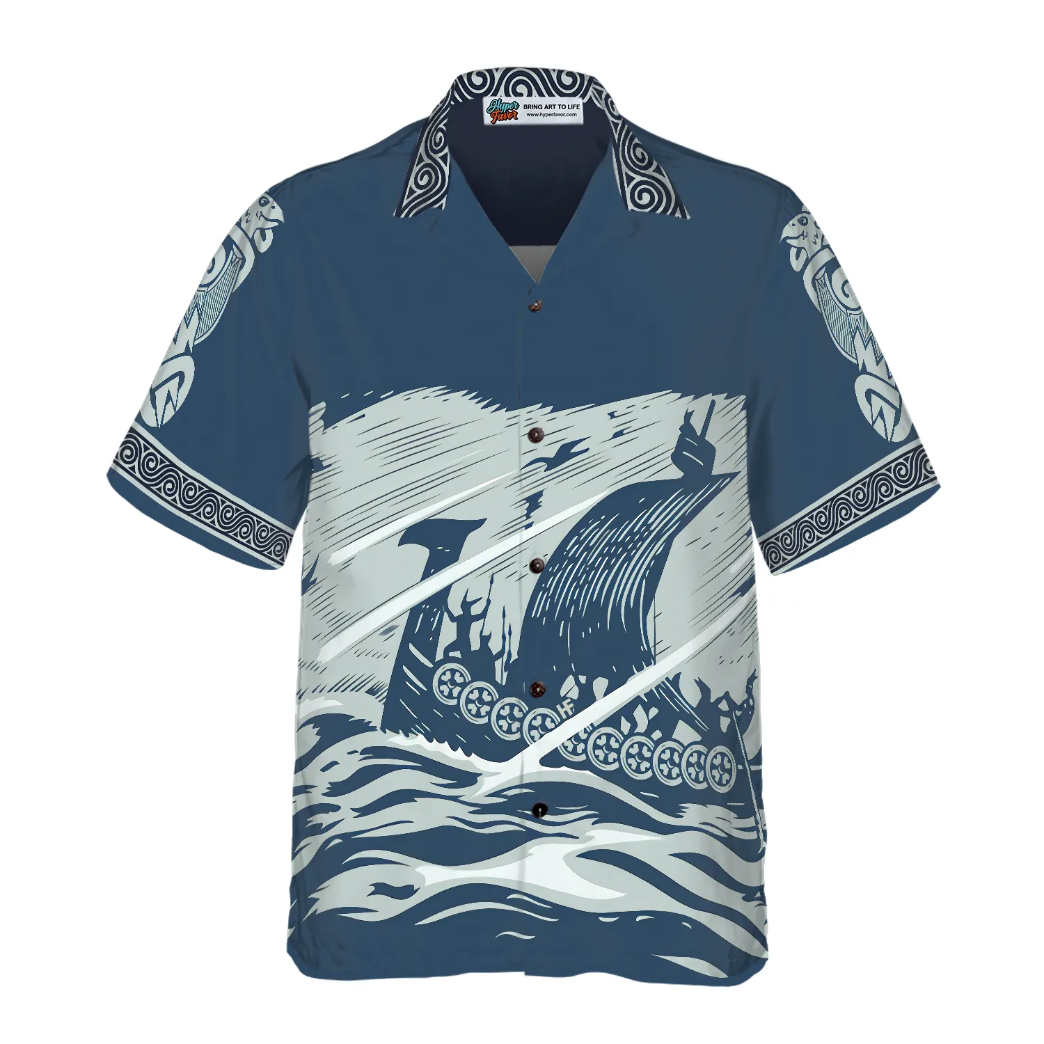 Berserker Personalized Name Custom Hawaiian Shirt